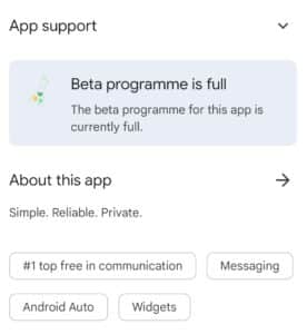 join beta program