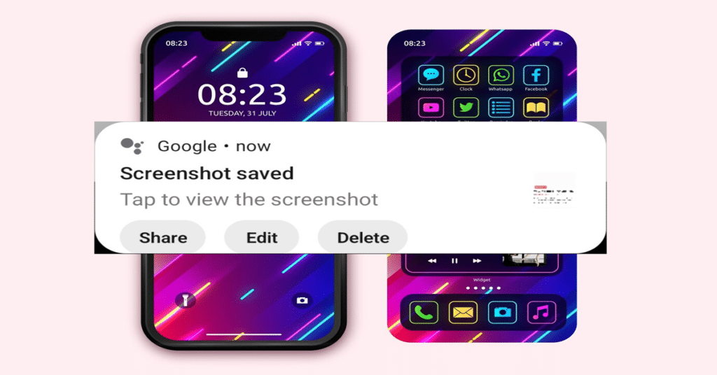 how to take a screenshot on any android phone-overlay