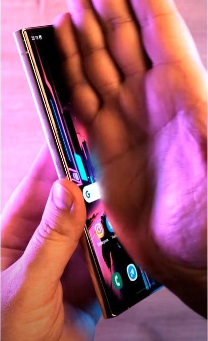 palm swipe gesture samsung
