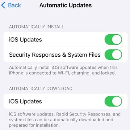 update iphone