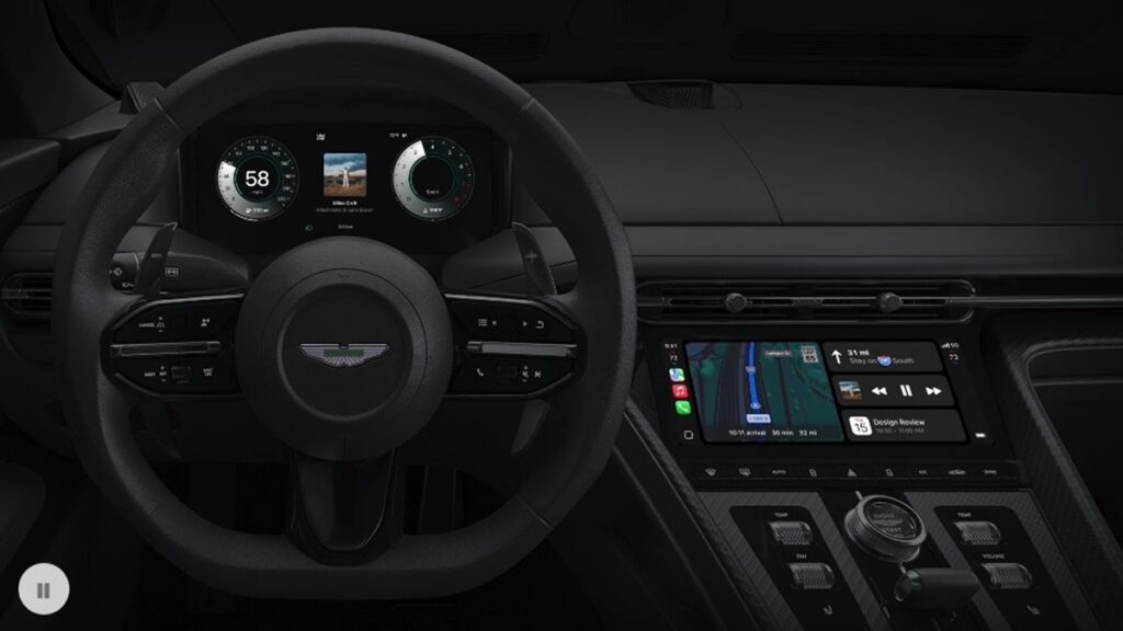 Aston Martin Apple CarPlay Ultra