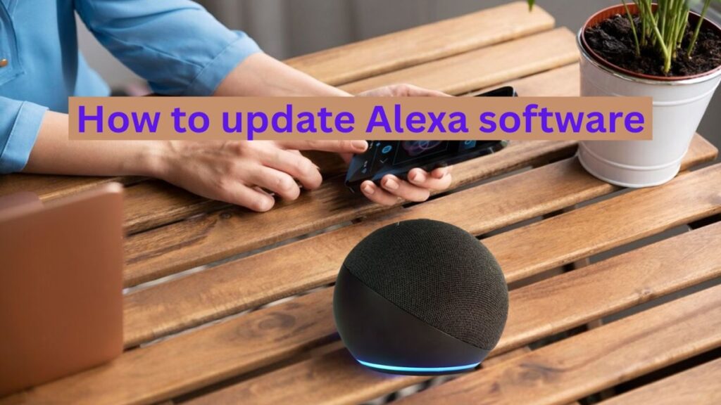 How to update Alexa software