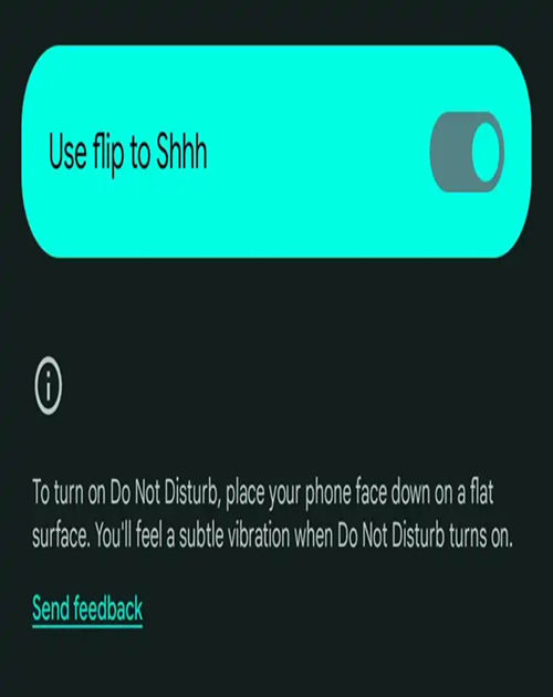 flip to shhh